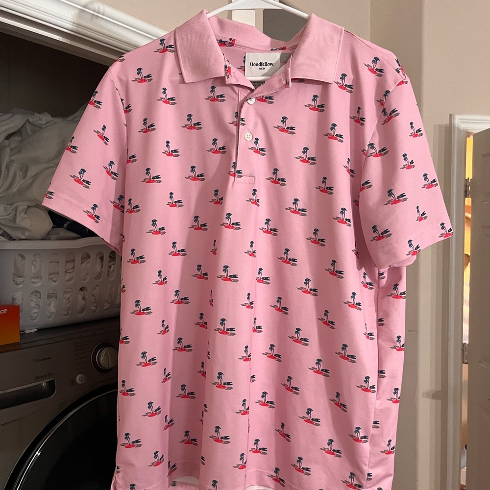 Pink Beach Polo Large